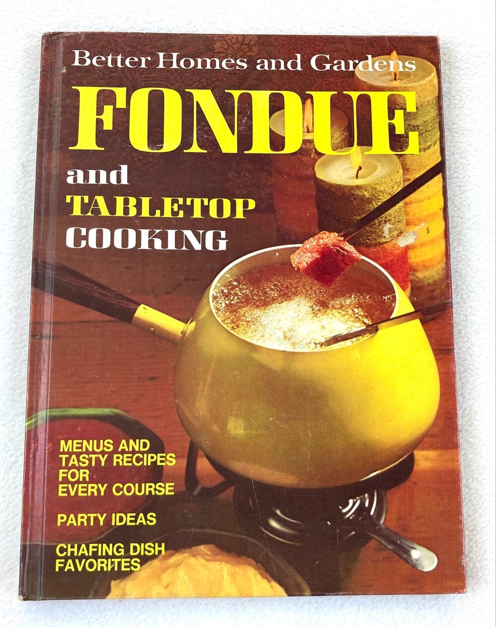 Fondue Tabletop Cooking Recipe Book Better Homes Gardens 1970